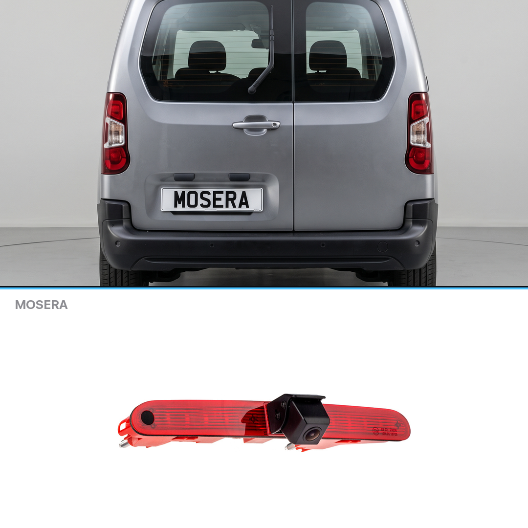 Cameră marșarier Peugeot Partner 3 2018+ pe stop AHD 1080P/NTSC MOSERA