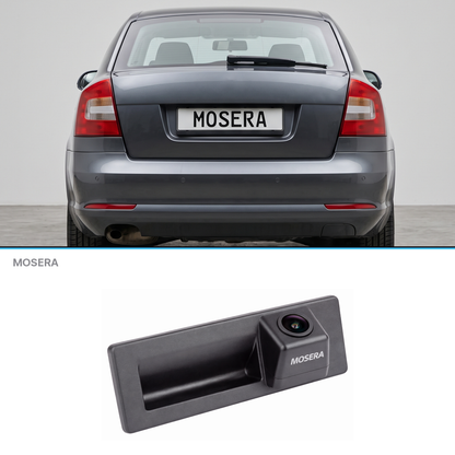 Cameră marșarier Skoda Octavia 3 2013-2020 în mâner AHD 1080P/NTSC MOSERA