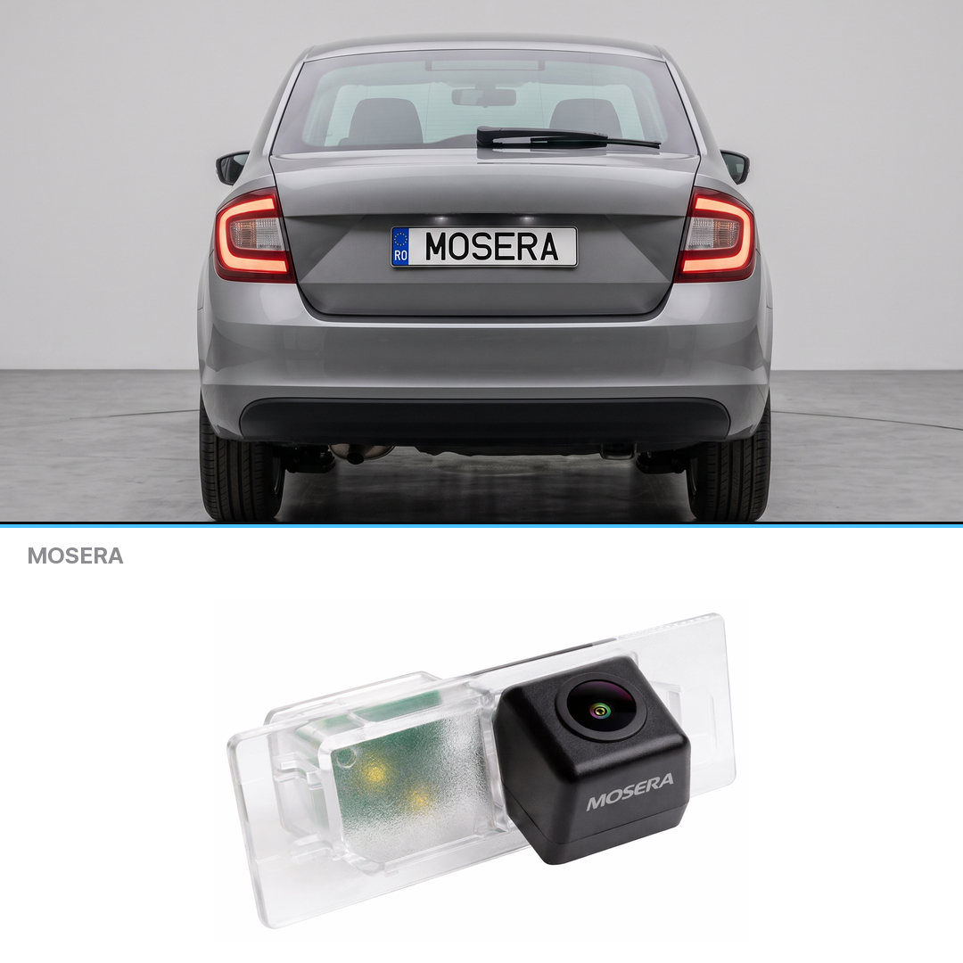 Cameră marșarier Skoda Rapid 2012-2019 AHD 1080P/NTSC MOSERA