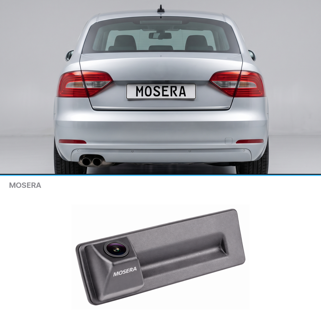 Cameră marșarier Skoda Superb 2 Sedan 2008-2013 AHD 1080P/NTSC MOSERA