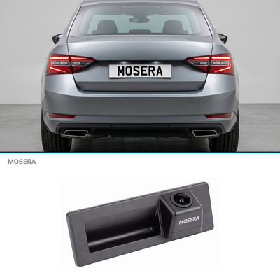 Cameră marșarier Skoda Superb 3 2015+ în mâner AHD 1080P/NTSC MOSERA