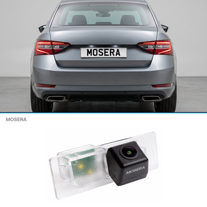 Cameră marșarier Skoda Superb 3 versiune cu LED 2015+ AHD 1080P/NTSC MOSERA