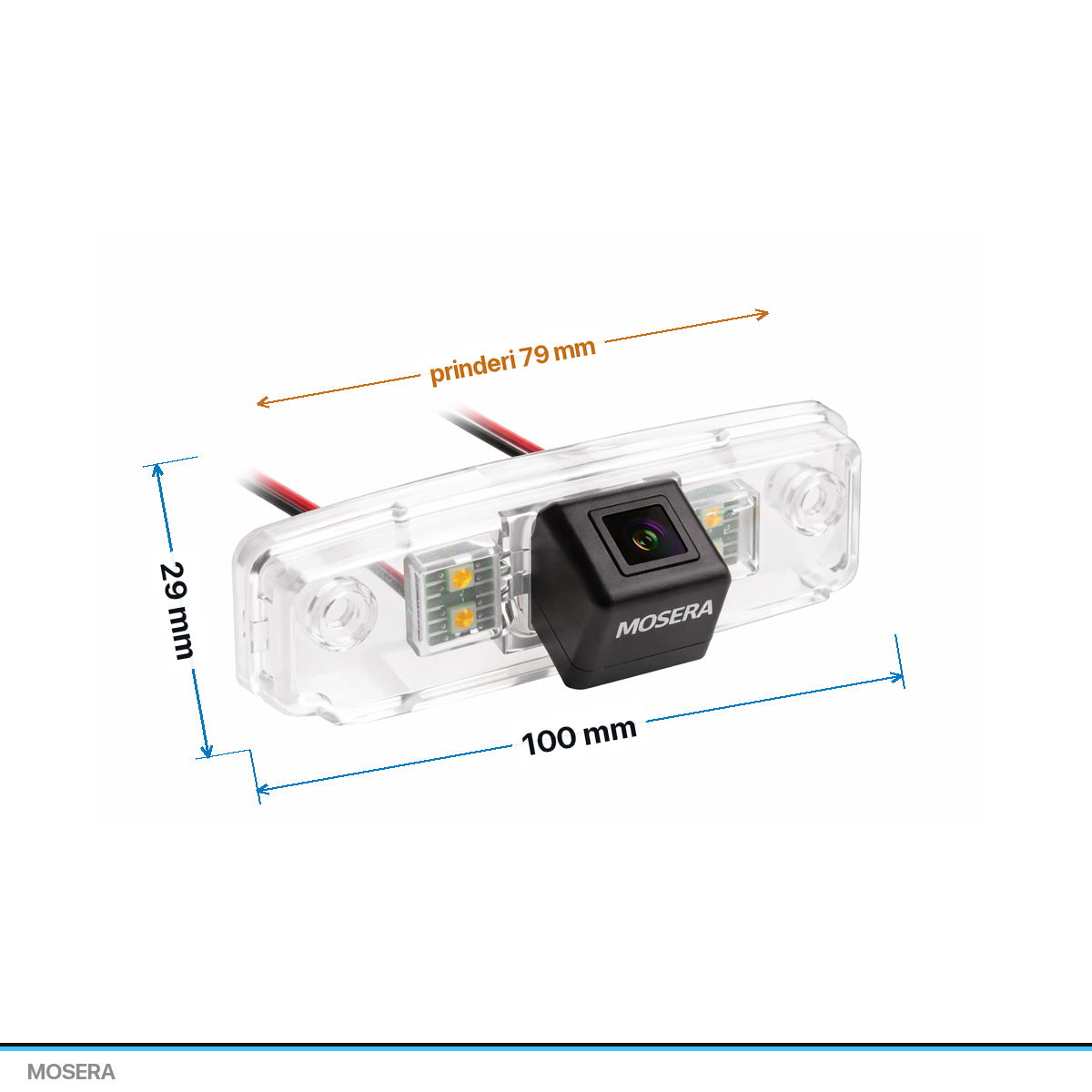 Cameră marșarier Subaru Forester gen2 2003-2008 AHD 1080P/NTSC MOSERA