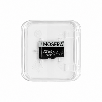 Card memorie MOSERA SD 64 GB Performanta U3 + Adaptor Macro