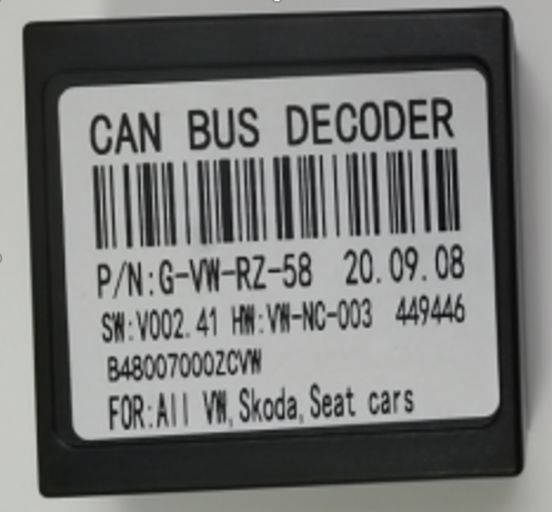 Cablaj Alimentare / Conector Adaptor si Canbus Volkswagen / Skoda / Seat pentru navigatii Android -