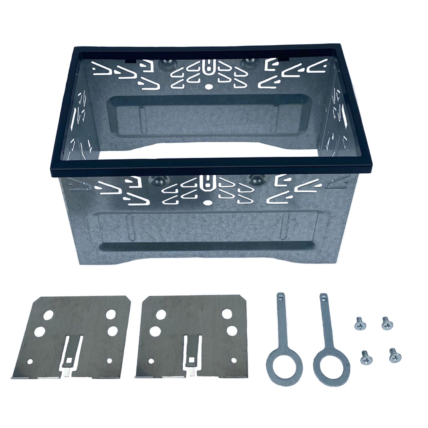 Cusca / Carcasa Metalica 2DIN pentru Multimedia Universale/MP5 - AD-BGRC2DIN