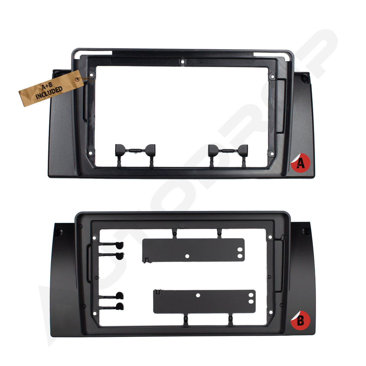 KIT Complet Rama Adaptoare + Cablaj Autodrop BMW E39/E53/E38 pentru Navigatie Multimedia Android 9 inch