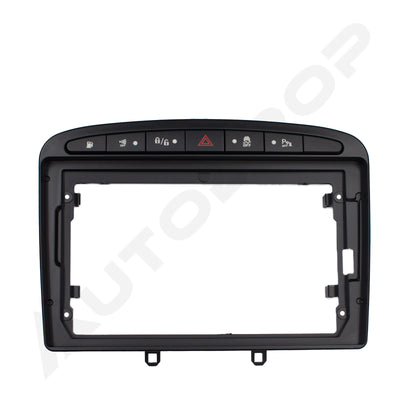 KIT Complet Rama Adaptoare + Cablaj Autodrop Peugeot 308 (2008-2013) pentru Navigatie Multimedia Android 9 inch