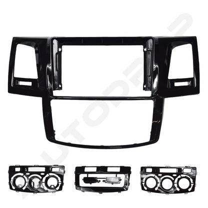 KIT Complet Rama Adaptoare + Cablaj Autodrop Toyota Hilux (2005-2014) pentru Navigatie Multimedia Android 9 inch