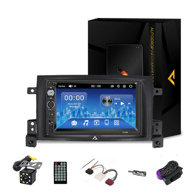 [KIT] MP5 Player pentru Suzuki Grand Vitara (2005-2015), WinCE, Bluetooth, USB, CardSD, Camera Marsarier, Auxiliar, Mirrorlink, Touchscreen, - AD-BGP7010B+AD-BGRSU0122DIN
