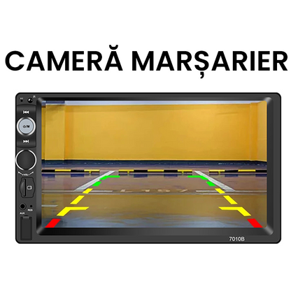 [KIT] MP5 Player pentru Ford Focus MK1, Black, WinCE, Bluetooth, USB, CardSD, Camera Marsarier, Auxiliar, Mirrorlink, Touchscreen, - AD-BGP7010B+AD-BGRFR036