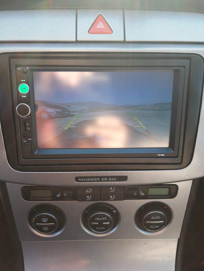 [KIT] MP5 Player pentru Volkswagen, WinCE, Bluetooth, USB, CardSD, Camera Marsarier, Auxiliar, Mirrorlink, Touchscreen, - AD-BGP7010B+AD-BGRVW0072DIN
