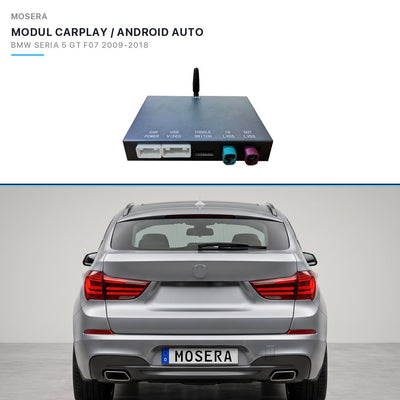 Modul CarPlay wireless & Android Auto BMW Seria 5 GT F07 2016-2018 EVO | MOSERA