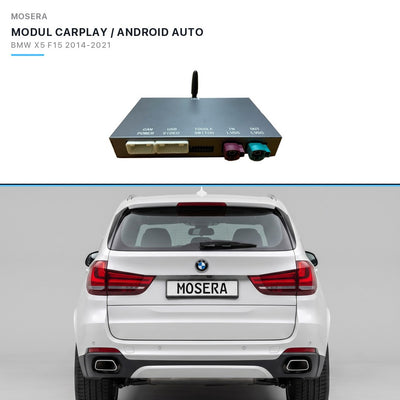 Modul CarPlay wireless & Android Auto BMW X5 F15 LCI 2016-2021 EVO | MOSERA