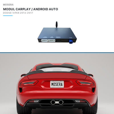 Modul CarPlay wireless & Android Auto Dodge Viper 2013-2017 Uconnect 8.4" | MOSERA