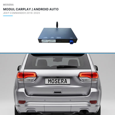 Modul CarPlay wireless & Android Auto Jeep Commander 2018-2020 Uconnect 8.4" | MOSERA