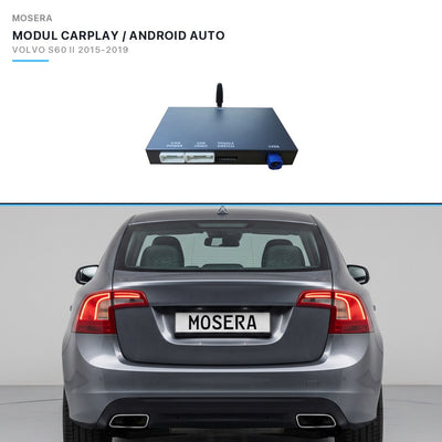 Modul CarPlay wireless & Android Auto Volvo S60 II facelift 2015-2019 Sensus 7" | MOSERA