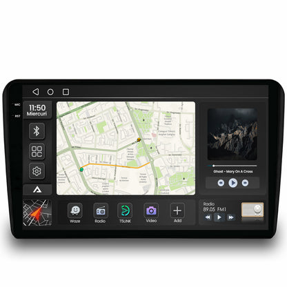 Navigatie 2K Audi A3/ S3/ RS3, Android, S-Quadcore / 4GB RAM + 64GB ROM, 9.5 Inch - AD-BGS90042K+AD-BGRKIT424