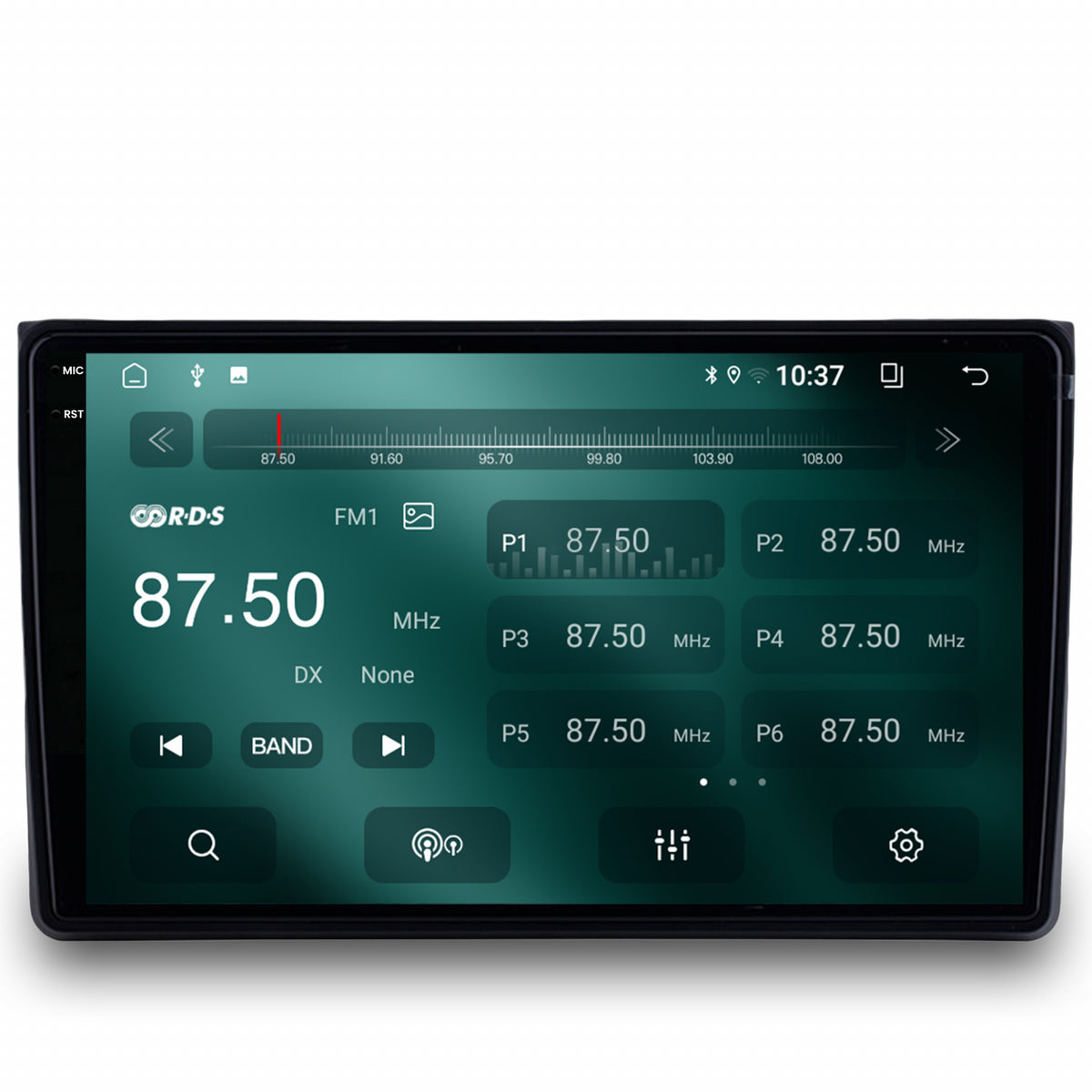Navigatie 2K Audi A4(B6/B7) / Seat Exeo, Android, S-Quadcore / 4GB RAM + 64GB ROM, 9.5 Inch - AD-BGS90042K+AD-BGRKIT425