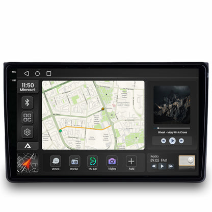 Navigatie 2K Audi A4(B6/B7) / Seat Exeo, Android, S-Quadcore / 4GB RAM + 64GB ROM, 9.5 Inch - AD-BGS90042K+AD-BGRKIT425