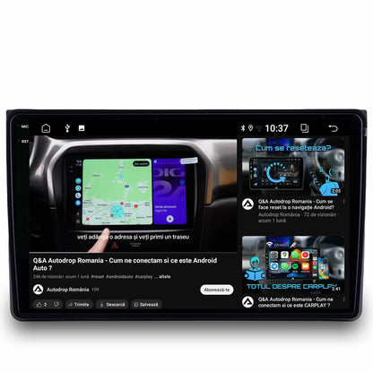 Navigatie 2K Audi A4(B6/B7) / Seat Exeo, Android, S-Quadcore / 4GB RAM + 64GB ROM, 9.5 Inch - AD-BGS90042K+AD-BGRKIT425