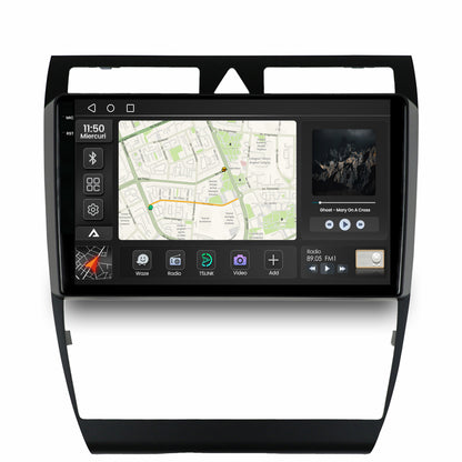 Navigatie 2K Audi A6 (1999-2004), Android, S-Quadcore / 4GB RAM + 64GB ROM, 9.5 Inch - AD-BGS90042K+AD-BGRKIT429