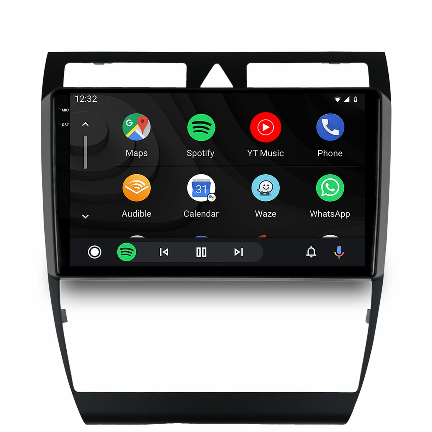 Navigatie 2K Audi A6 (1999-2004), Android, S-Quadcore / 4GB RAM + 64GB ROM, 9.5 Inch - AD-BGS90042K+AD-BGRKIT429