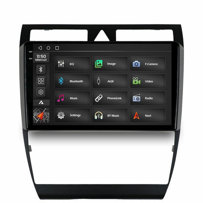 Navigatie 2K Audi A6 (1999-2004), Android, S-Quadcore / 4GB RAM + 64GB ROM, 9.5 Inch - AD-BGS90042K+AD-BGRKIT429