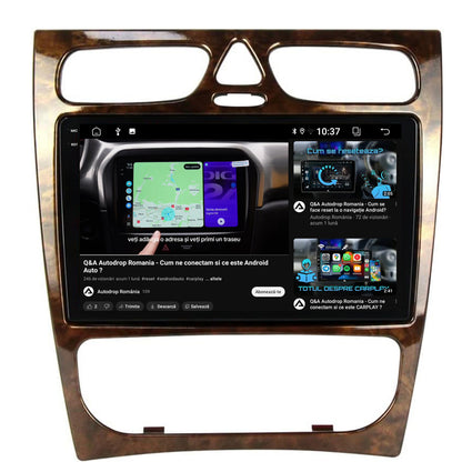 Navigatie 2K Benz C Class (W203) (2002-2004), Android, S-Quadcore / 4GB RAM + 64GB ROM, 9.5 Inch - AD-BGS90042K+AD-BGRKIT416V3