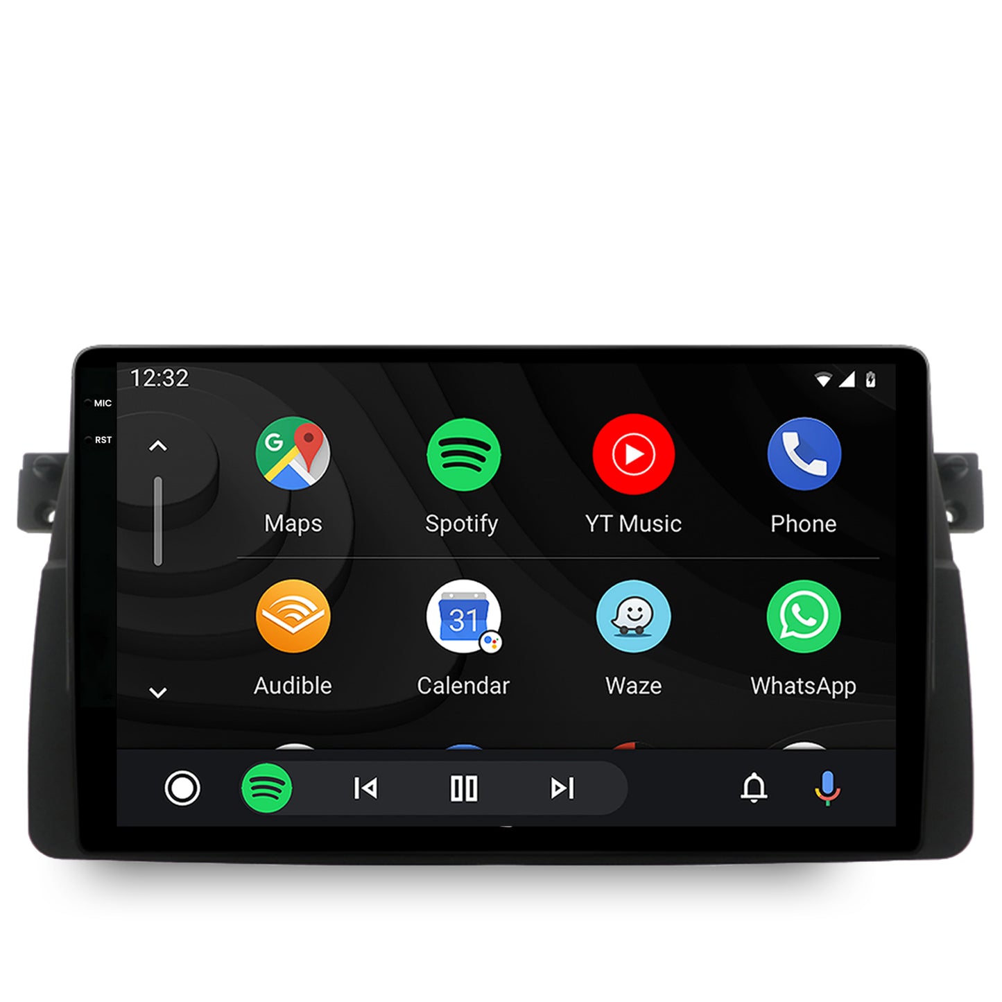 Navigatie 2K BMW E46, Android, S-Quadcore / 4GB RAM + 64GB ROM, 9.5 Inch - AD-BGS90042K+AD-BGRKIT397