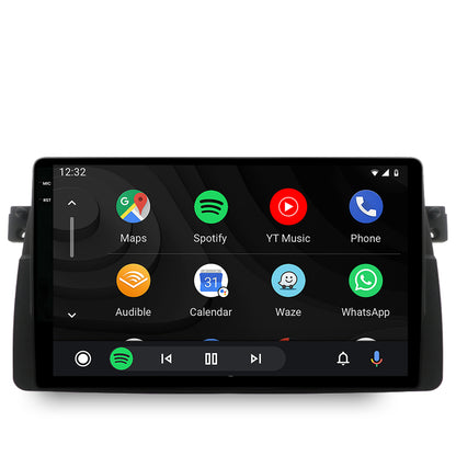 Navigatie 2K BMW E46, Android, S-Quadcore / 4GB RAM + 64GB ROM, 9.5 Inch - AD-BGS90042K+AD-BGRKIT397
