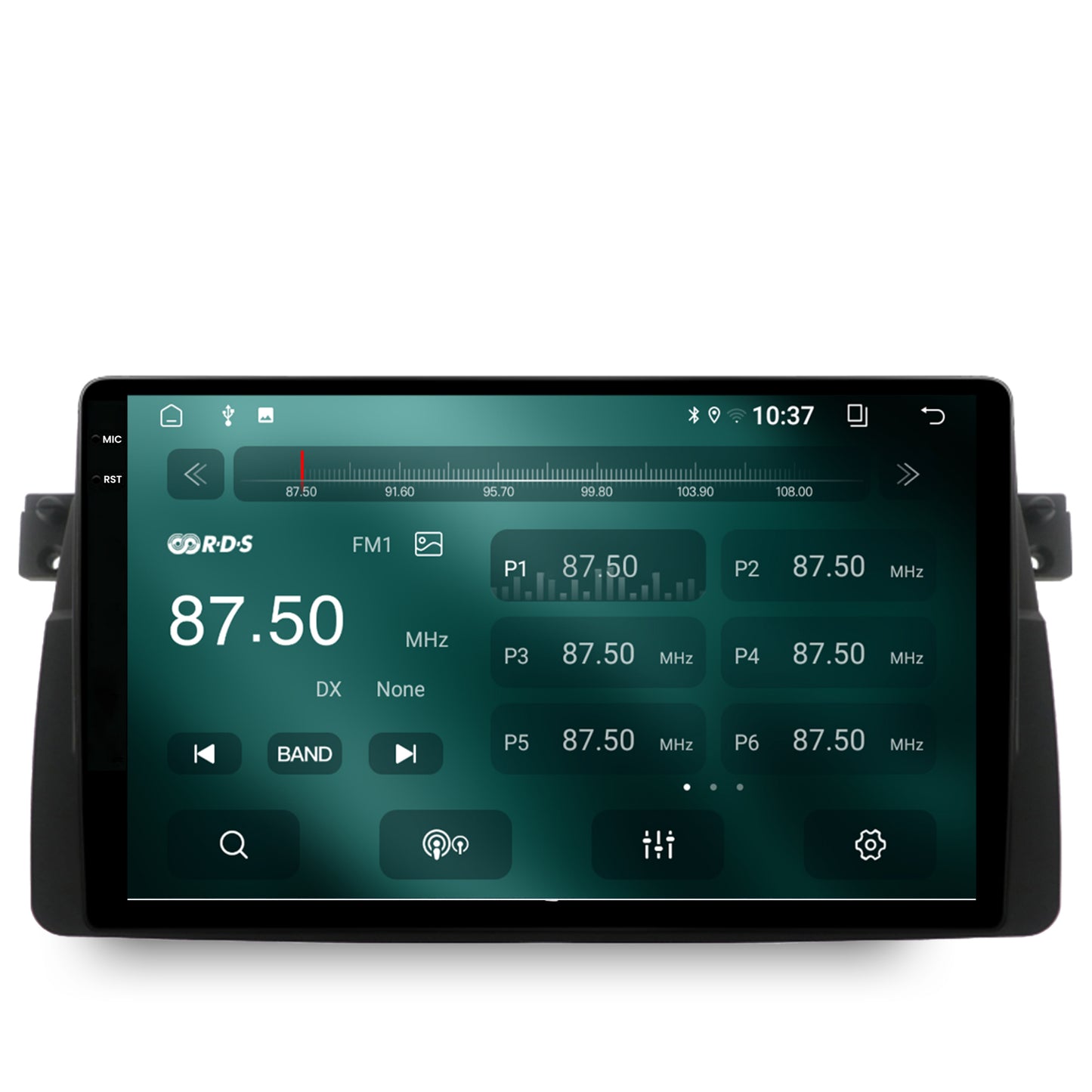 Navigatie 2K BMW E46, Android, S-Quadcore / 4GB RAM + 64GB ROM, 9.5 Inch - AD-BGS90042K+AD-BGRKIT397