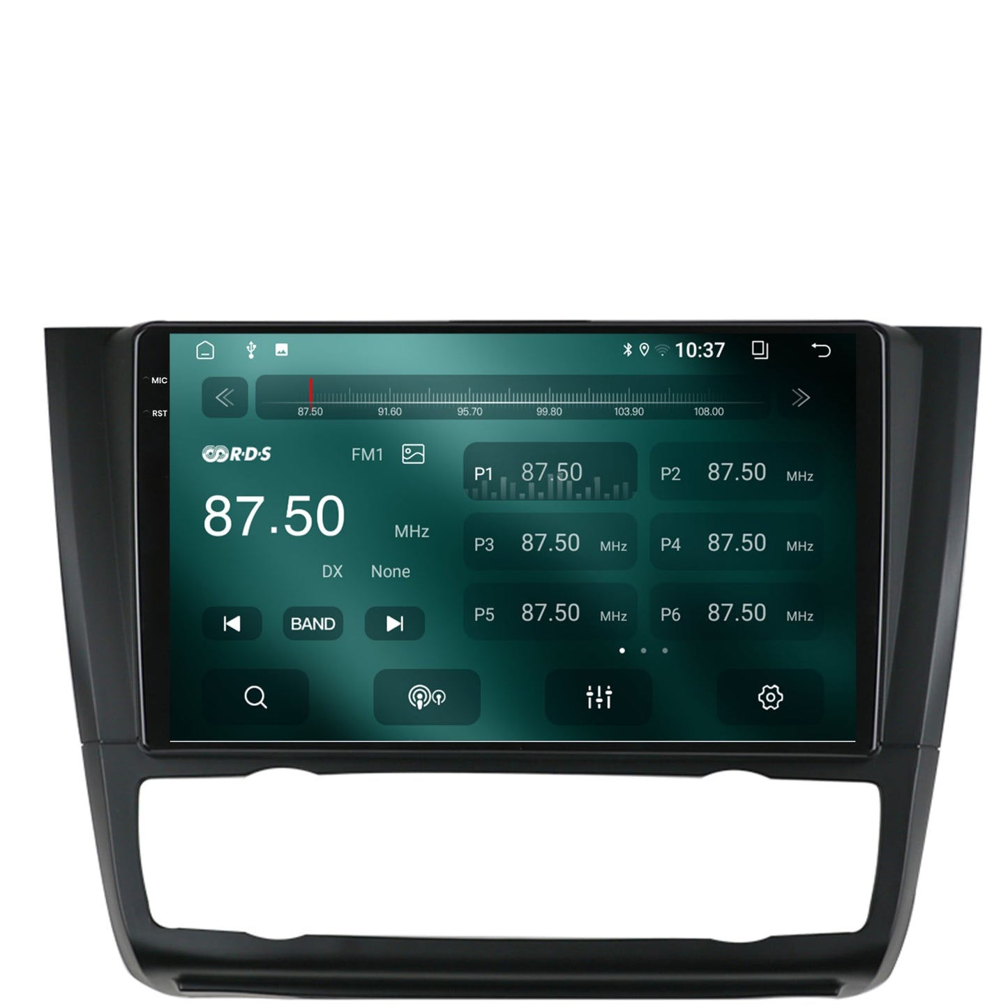 Navigatie 2K BMW Seria 1 E87 (2007-2011), Clima Automata, Android, S-Quadcore / 4GB RAM + 64GB ROM, 9.5 Inch - AD-BGS90042K+AD-BGRKIT399