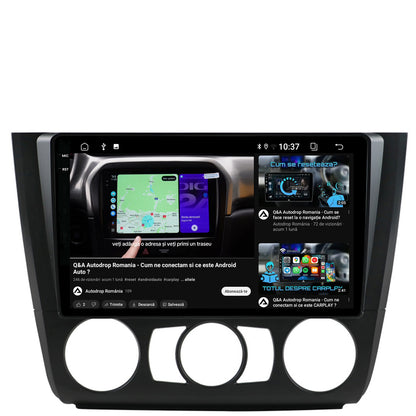 Navigatie 2K BMW Seria 1 E87 (2007-2011), Clima Manuala, Android, S-Quadcore / 4GB RAM + 64GB ROM, 9.5 Inch - AD-BGS90042K+AD-BGRKIT398
