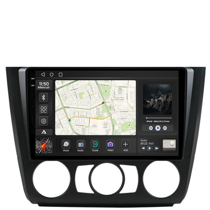 Navigatie 2K BMW Seria 1 E87 (2007-2011), Clima Manuala, Android, S-Quadcore / 4GB RAM + 64GB ROM, 9.5 Inch - AD-BGS90042K+AD-BGRKIT398
