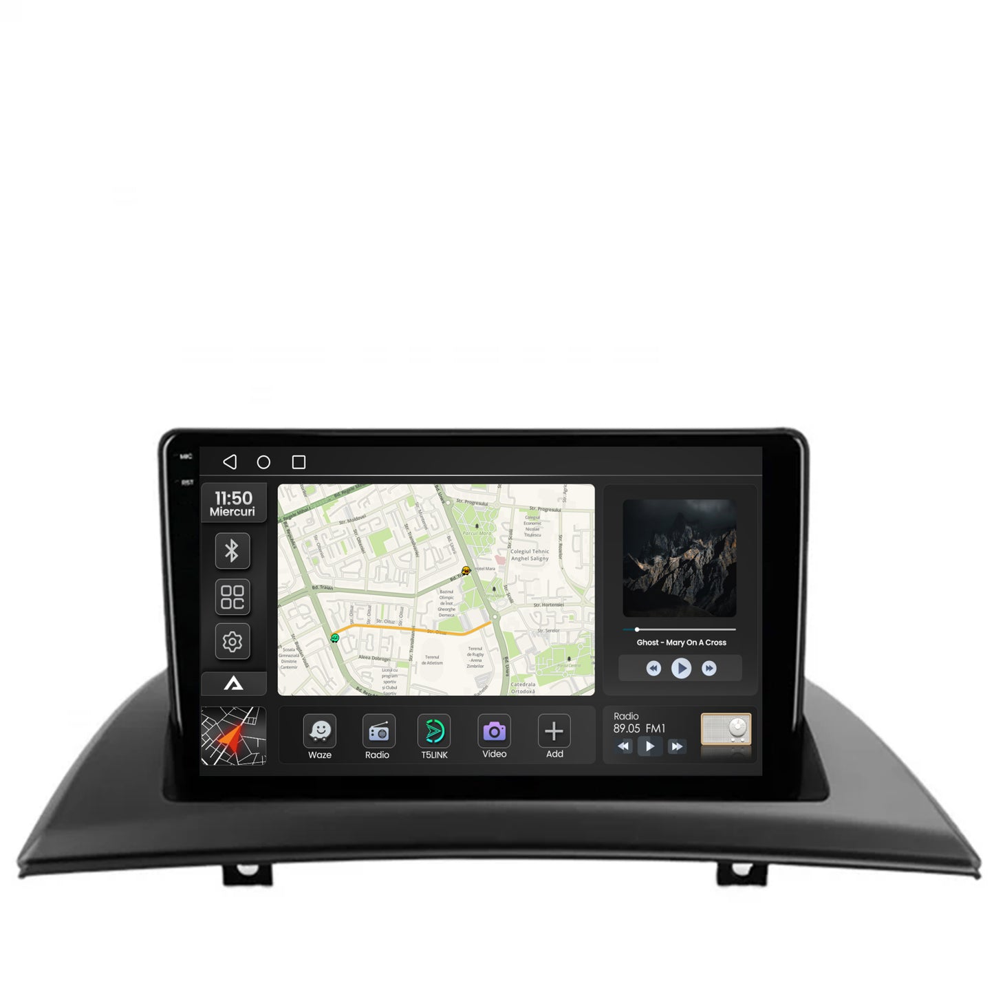 Navigatie 2K BMW X3 E83 (2003-2010), Android, S-Quadcore / 4GB RAM + 64GB ROM, 9.5 Inch - AD-BGS90042K+AD-BGRKIT395