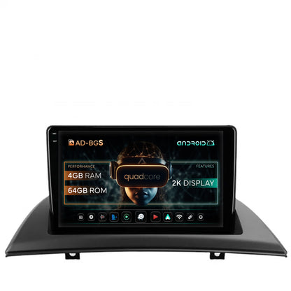 Navigatie 2K BMW X3 E83 (2003-2010), Android, S-Quadcore / 4GB RAM + 64GB ROM, 9.5 Inch - AD-BGS90042K+AD-BGRKIT395