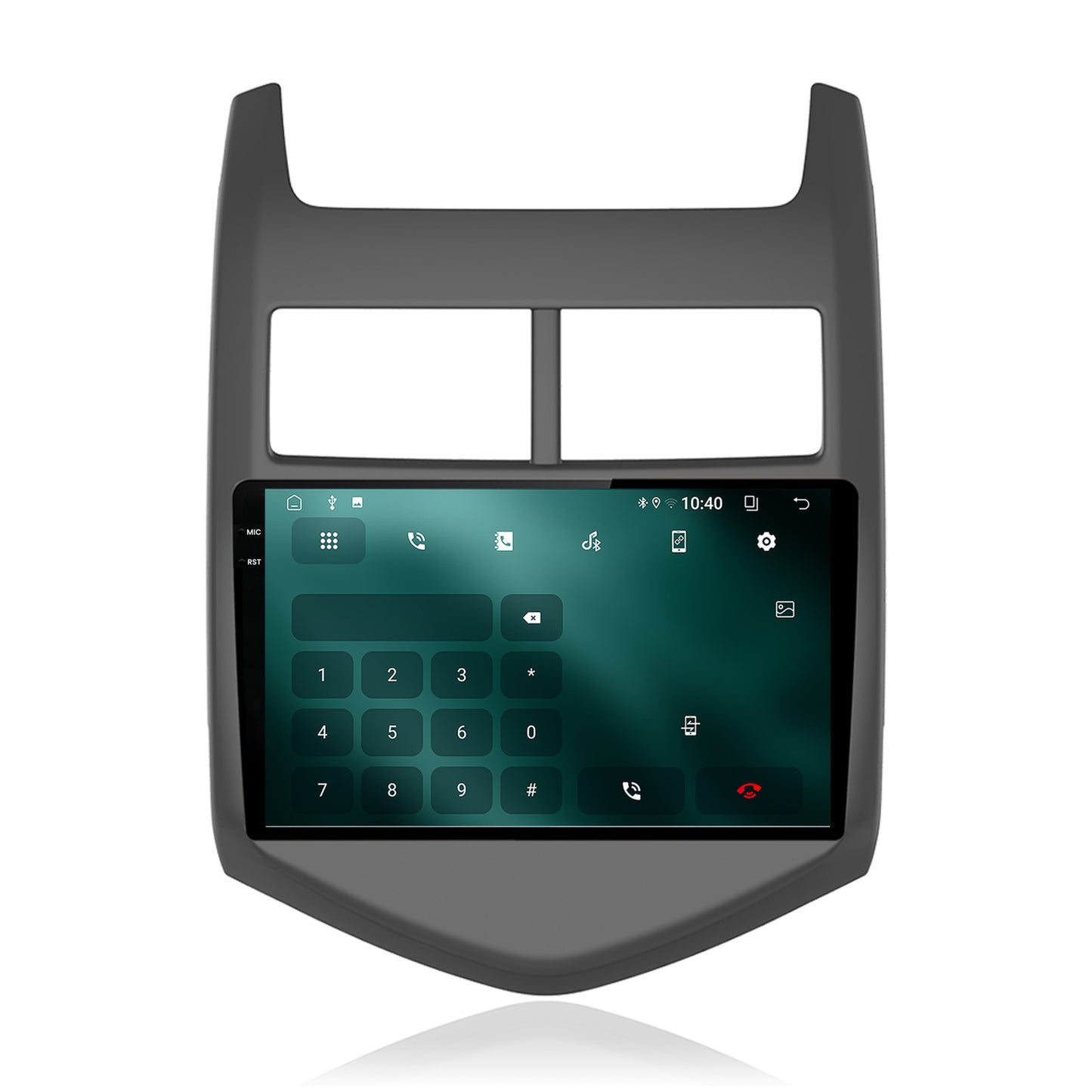 Navigatie 2K Chevrolet Aveo 2 (2010-2015), Android, S-Quadcore / 4GB RAM + 64GB ROM, 9.5 Inch - AD-BGS90042K+AD-BGRKIT239
