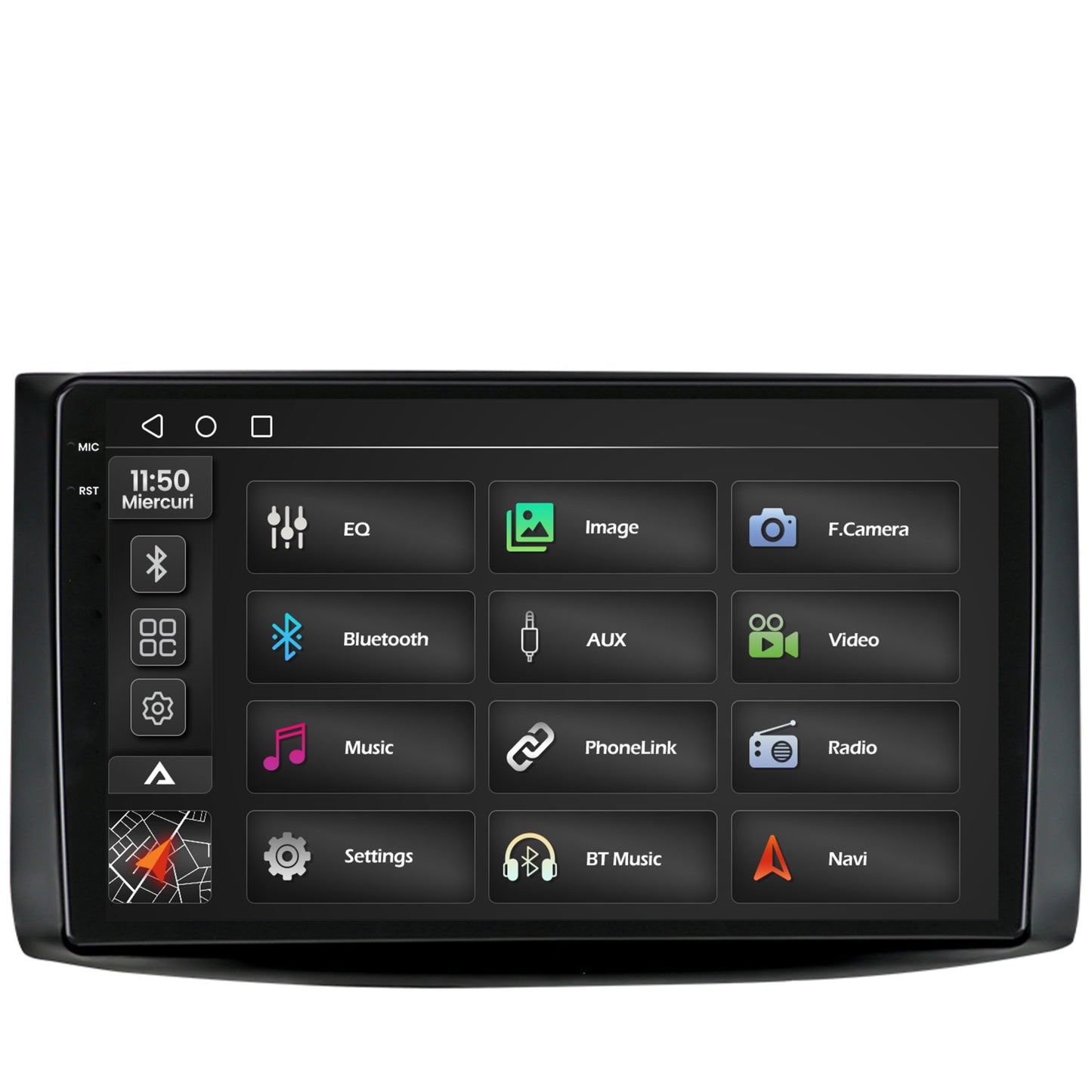 Navigatie 2K Chevrolet Aveo (2006-2012), Android, S-Quadcore / 4GB RAM + 64GB ROM, 9.5 Inch - AD-BGS90042K+AD-BGRKIT245