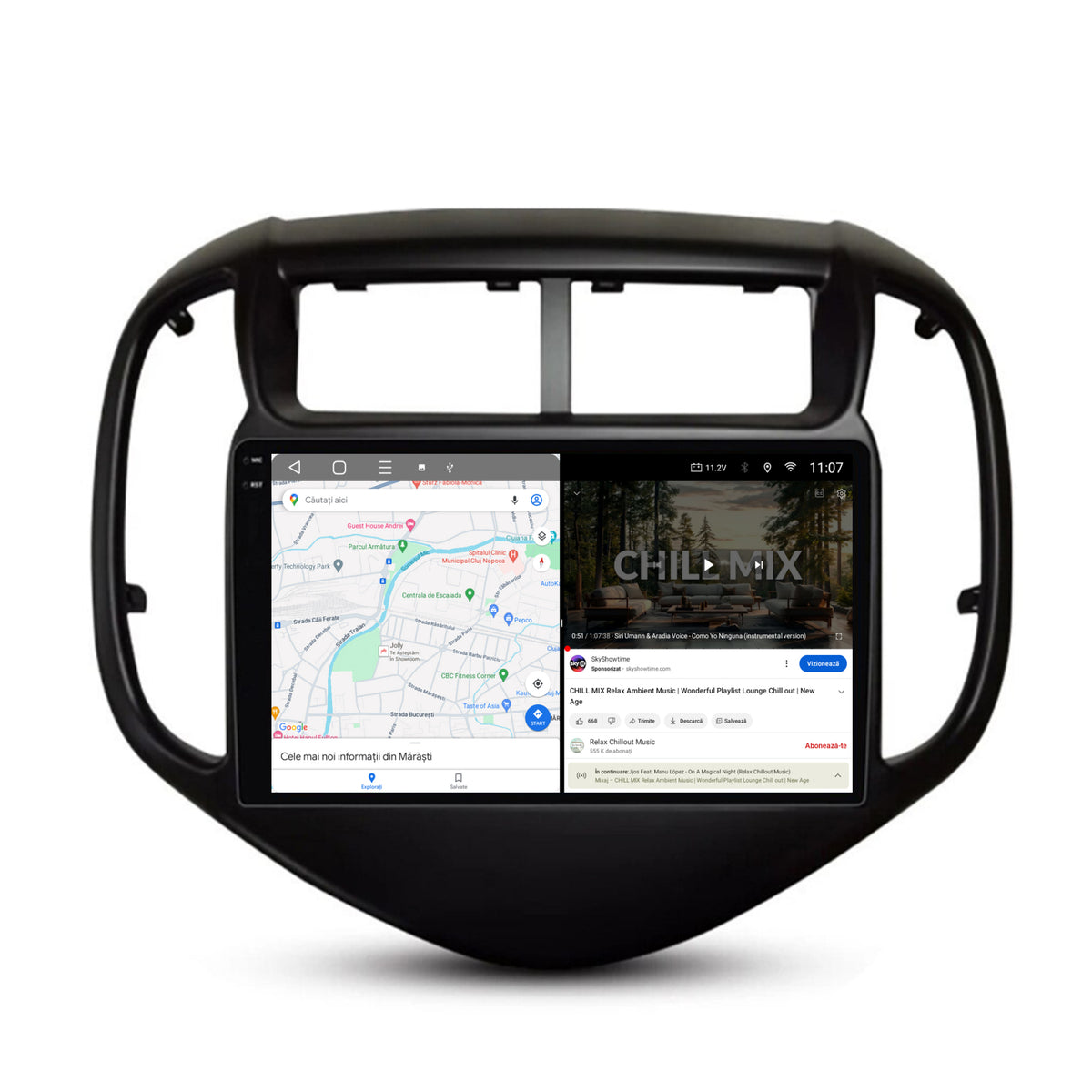Navigatie 2K Chevrolet Aveo (2016-2021), Android, S-Quadcore / 4GB RAM + 64GB ROM, 9.5 Inch - AD-BGS90042K+AD-BGRKIT230