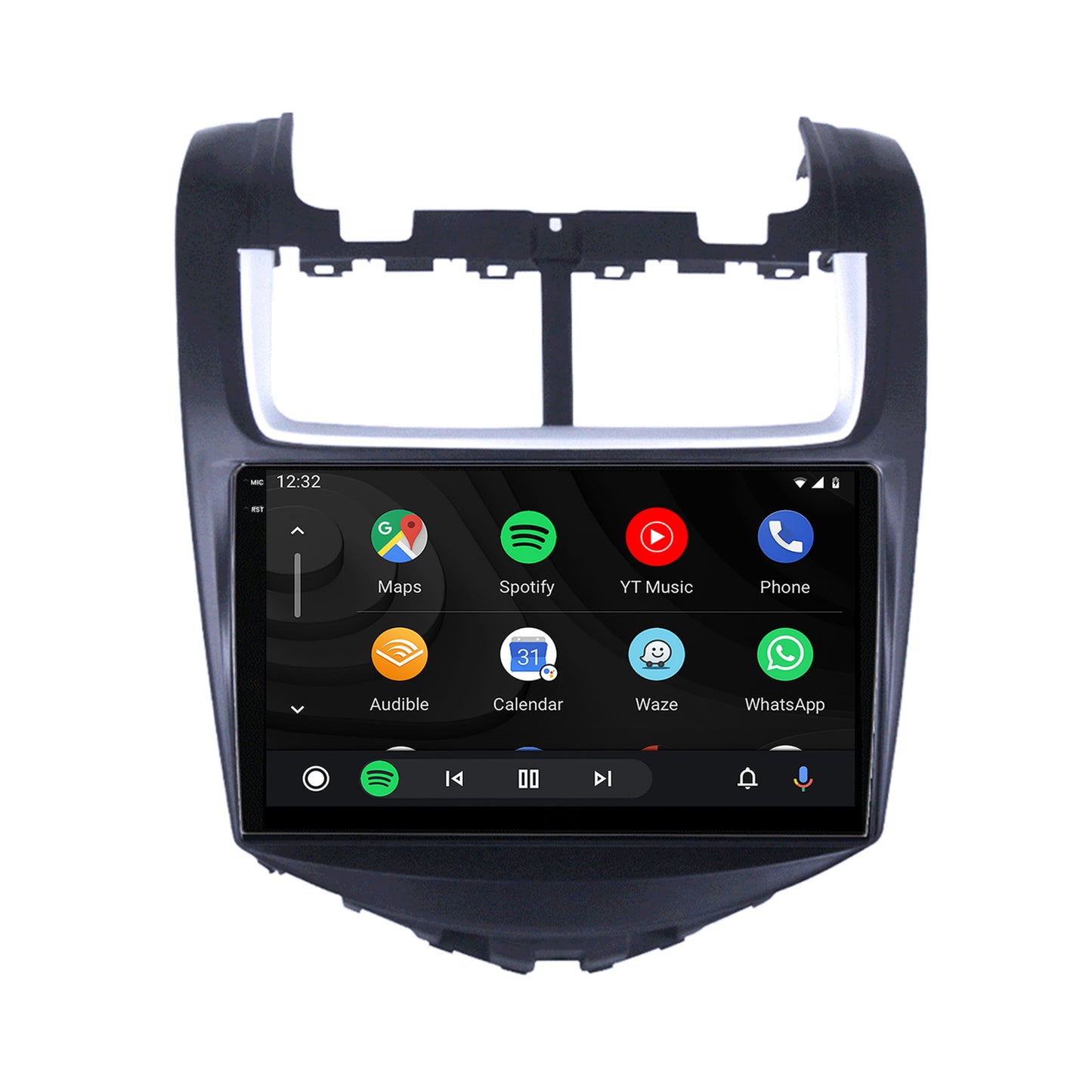 Navigatie 2K Chevrolet Aveo (2014-2017), Android, S-Quadcore / 4GB RAM + 64GB ROM, 9.5 Inch - AD-BGS90042K+AD-BGRKIT234