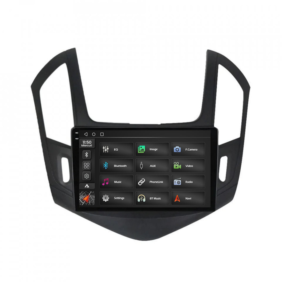 Navigatie 2K Chevrolet Cruze (2013-2015), Android, S-Quadcore / 4GB RAM + 64GB ROM, 10.36 Inch - AD-BGS100042K+AD-BGRKIT244