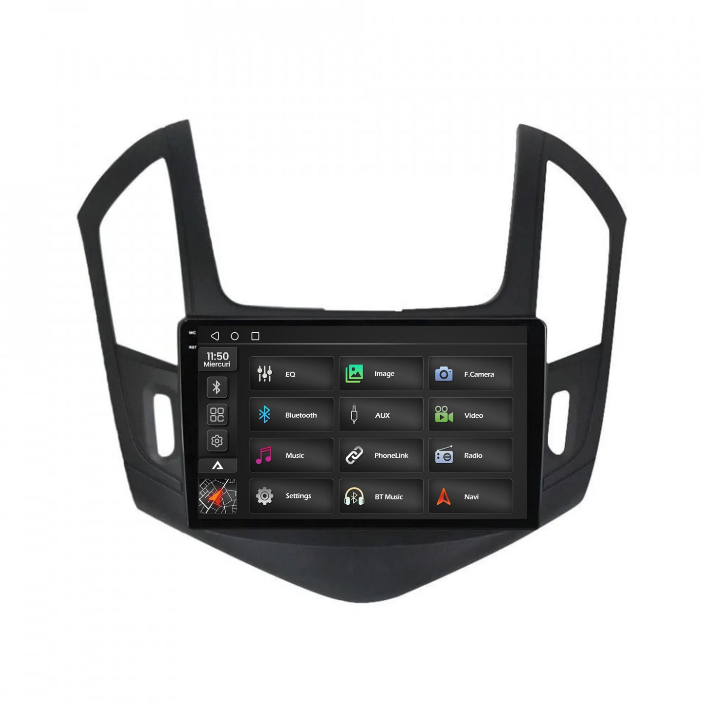 Navigatie 2K Chevrolet Cruze (2013-2015), Android, S-Quadcore / 4GB RAM + 64GB ROM, 10.36 Inch - AD-BGS100042K+AD-BGRKIT244