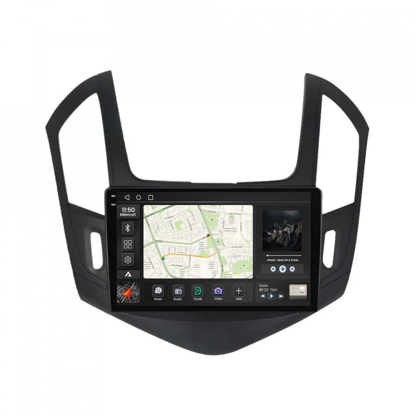 Navigatie 2K Chevrolet Cruze (2013-2015), Android, S-Quadcore / 4GB RAM + 64GB ROM, 10.36 Inch - AD-BGS100042K+AD-BGRKIT244