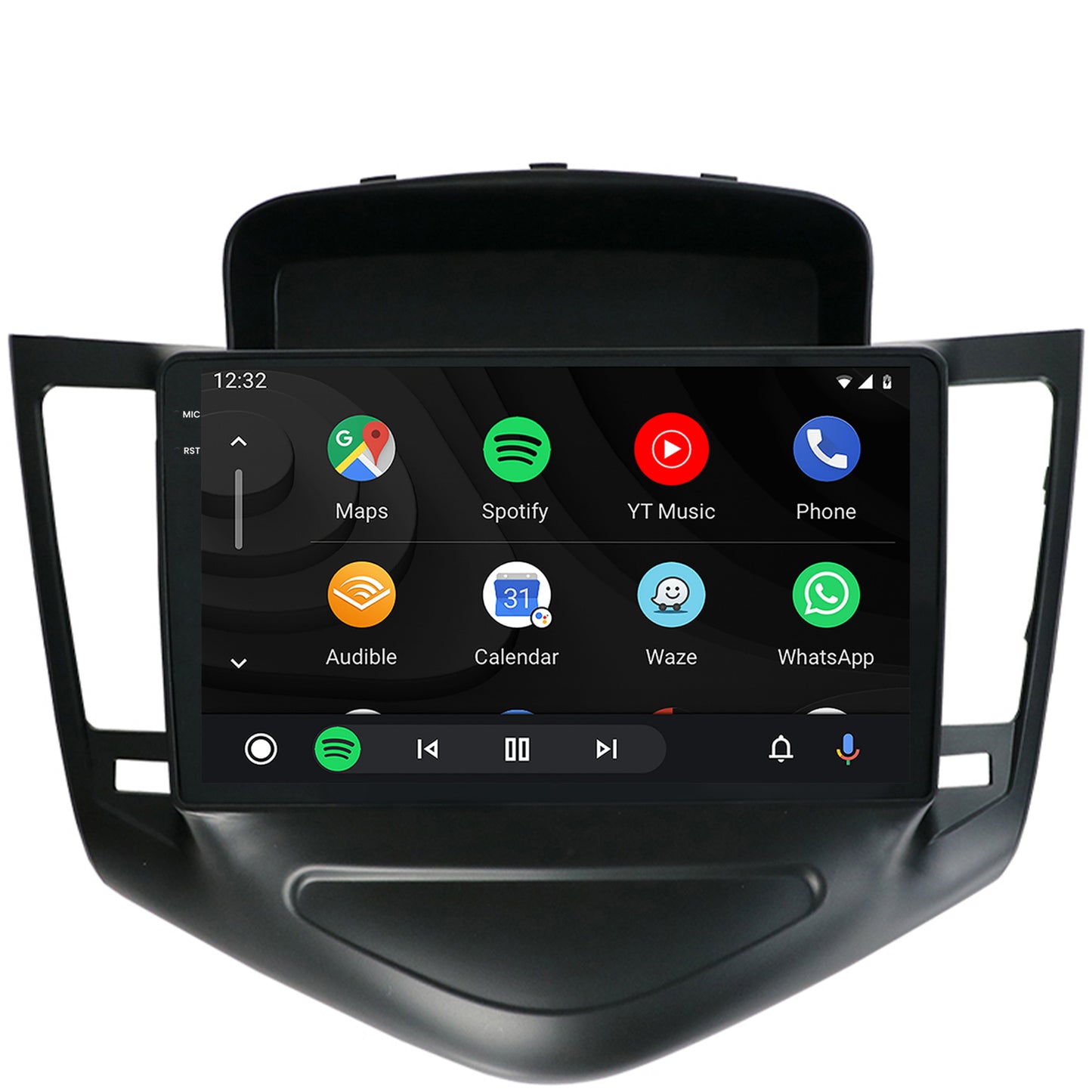Navigatie 2K Chevrolet Cruze (2008-2014), Android, S-Quadcore / 4GB RAM + 64GB ROM, 9.5 Inch - AD-BGS90042K+AD-BGRKIT237