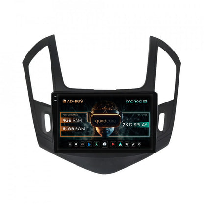 Navigatie 2K Chevrolet Cruze (2013-2015), Android, S-Quadcore / 4GB RAM + 64GB ROM, 10.36 Inch - AD-BGS100042K+AD-BGRKIT244