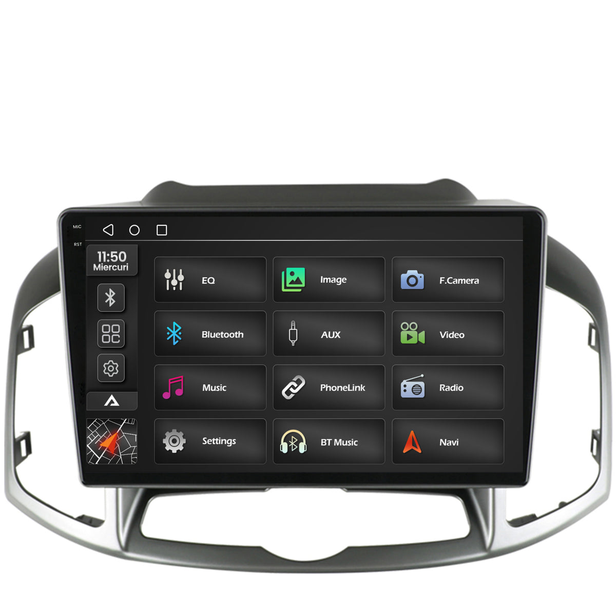 Navigatie 2K Chevrolet Captiva (2011-2018), Android, S-Quadcore / 4GB RAM + 64GB ROM, 10.36 Inch - AD-BGS100042K+AD-BGRKIT247