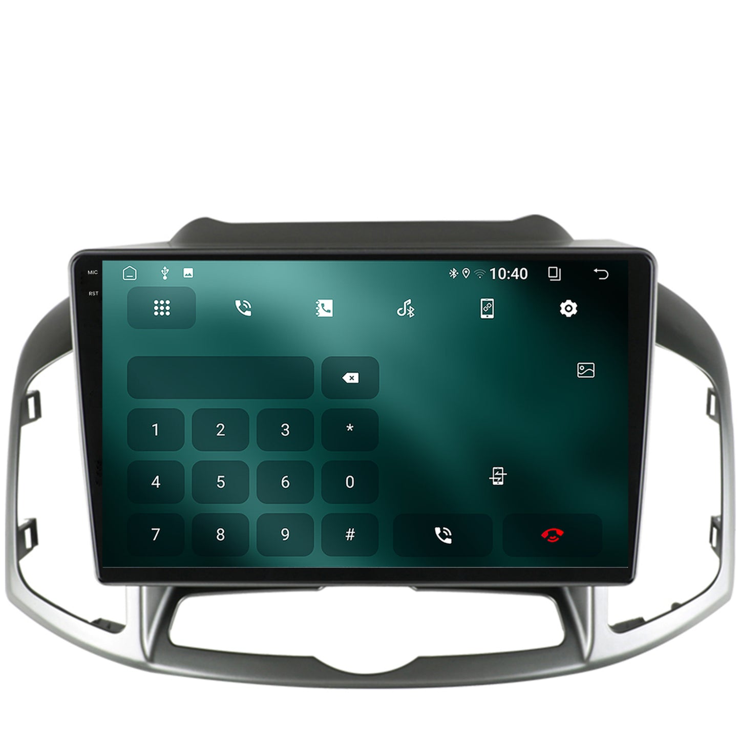 Navigatie 2K Chevrolet Captiva (2011-2018), Android, S-Quadcore / 4GB RAM + 64GB ROM, 10.36 Inch - AD-BGS100042K+AD-BGRKIT247