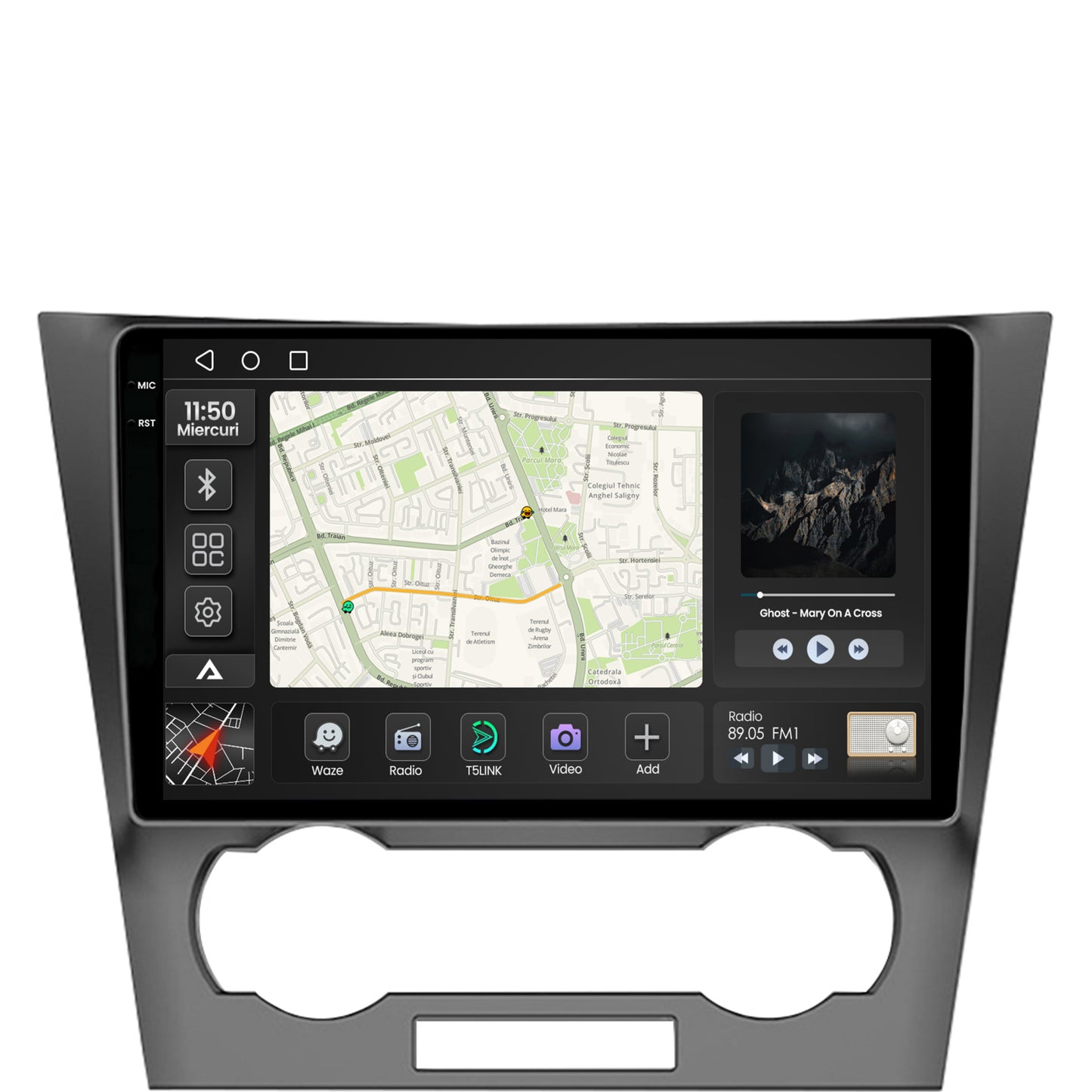 Navigatie 2K Chevrolet Epica (2006-2012), Android, S-Quadcore / 4GB RAM + 64GB ROM, 9.5 Inch - AD-BGS90042K+AD-BGRKIT242