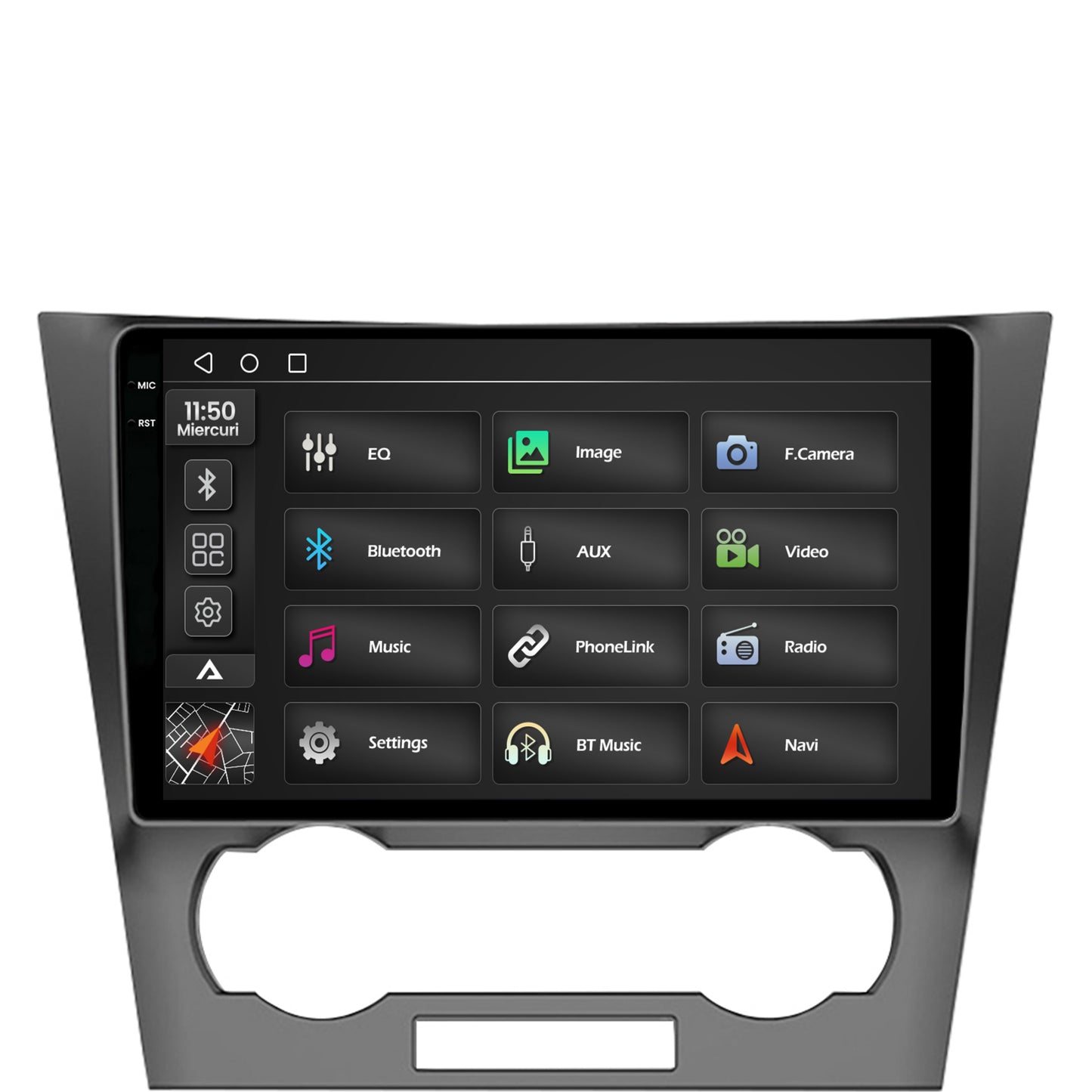 Navigatie 2K Chevrolet Epica (2006-2012), Android, S-Quadcore / 4GB RAM + 64GB ROM, 9.5 Inch - AD-BGS90042K+AD-BGRKIT242